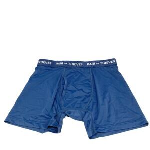 Pair Of Thieves Men's Soft Mesh Lounging Relaxed Comfort Boxer Brief Size Small